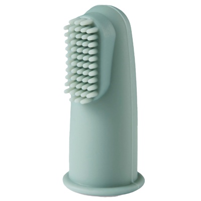 Щетка зубная на палец Happy Baby 20012 olive 1